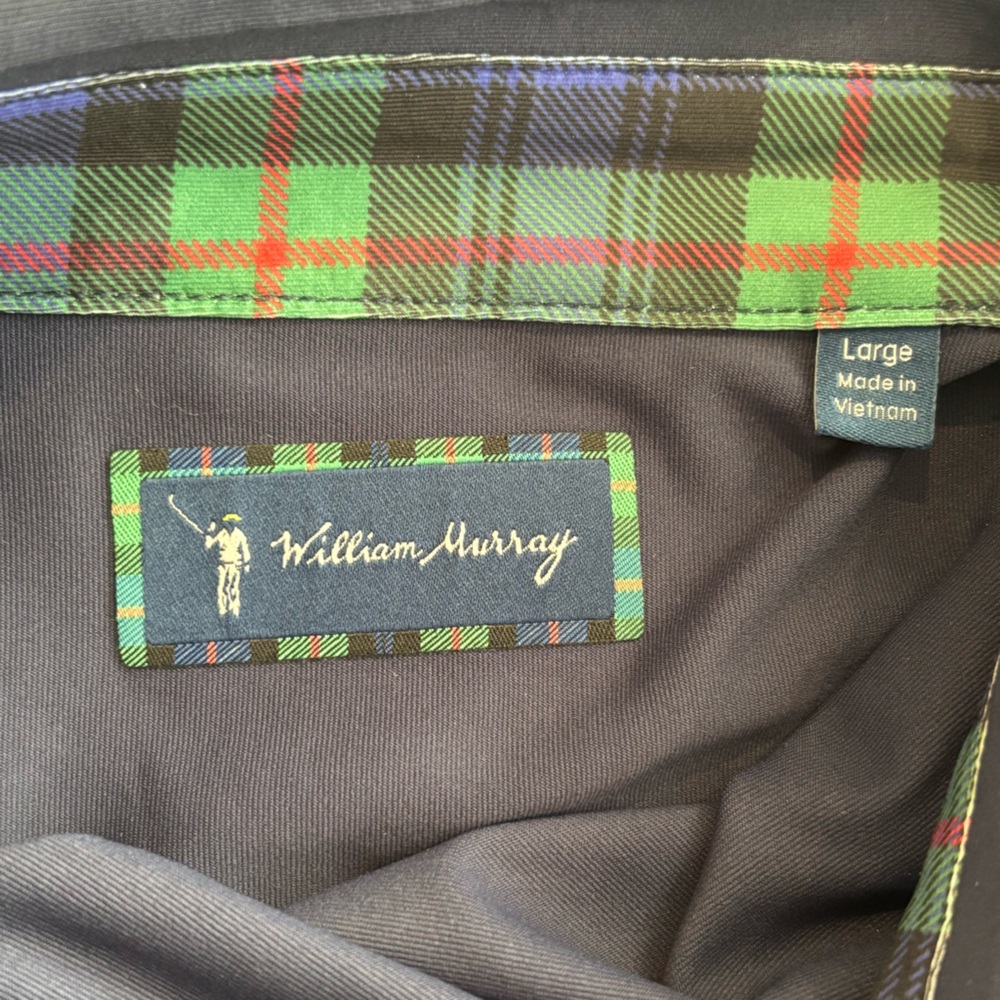 William Murray Polo Shirt Mens‎ Large Navy Blue  St. Paul Invitational Florida - Picture 8 of 10